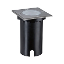 Paulmann floor recessed luminaire FLOOR RGBW square, ZigBee controllable IP67, black dimmable