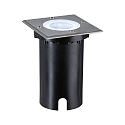 Paulmann floor recessed luminaire FLOOR RGBW square, ZigBee controllable IP67, black dimmable