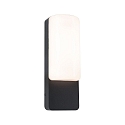 LED Au�enwandleuchte BONNIE PIR, IP44, Seeluft resistent, schaltbar, anthrazit, On-Off, ohne Sensor, 8.5W 3000K 560lm