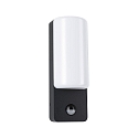 Paulmann LED Au�enwandleuchte BONNIE PIR, IP44, Seeluft resistent, schaltbar, anthrazit, mit PIR-Sensor, 8.5W 3000K 560lm