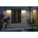 Paulmann LED Outdoor Solar-Wandleuchte DSIKOLA PIR, 4,5W, 3000K, 400lm, IP44, mit Lichtsensor, anthrazit