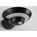Paulmann LED Outdoor Solar-Wandleuchte BOROLA PIR, 4,5W, 3000K, 220lm, IP44, mit Lichtsensor, anthrazit