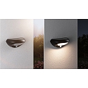 Paulmann solar wall luminaire SOROVA PIR with sensor IP44, anthracite, transparent 