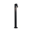bollard lamp CAISSA PIR with sensor IP44, anthracite, mat 