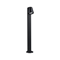 Paulmann LED Outdoor Pollerleuchte CAISSA PIR, 230V, 12W, 3000K, 700lm, IP44, mit Lichtsensor, anthrazit