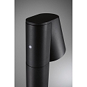 Paulmann LED Outdoor Pollerleuchte CAISSA PIR, 230V, 12W, 3000K, 700lm, IP44, mit Lichtsensor, anthrazit