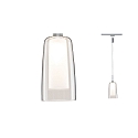 Paulmann Paulmann URail LED Pendant luminaire Arido II 230V 5W GU10 chrome matt/clear/satined