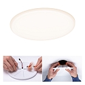 Paulmann LED panel VELUNA VARIFIT LED round, ZigBee controllable, dimmable 18W 1000lm 3000 - 6500K CRI >80