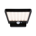 Paulmann outdoor wall luminaire SOLVEIGH LED with motion detector IP44, black 