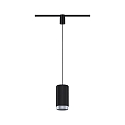 Paulmann 1-phase pendant luminaire URAIL CORUS E27, black