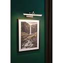Paulmann picture lamp RENAN square, tiltable, medium IP20, antique brass 