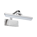 Paulmann picture lamp RENAN small, square, tiltable IP20, brushed aluminium 