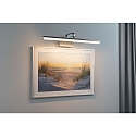 Paulmann LED Bilderleuchte RENAN, 60cm, 230V, 11W 3000K 880lm, Alu geb�rstet