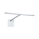 Paulmann picture lamp XANA, brushed aluminium dimmable