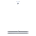 Paulmann 3-phase pendant suspension ProRail3, silver