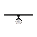 Paulmann 1-phase spot URAIL CIRCLE LED IP20, black matt dimmable