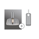 Paulmann Schirm NEILA URail 2EASY, Rauchglas