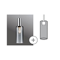 Paulmann shade RAJA URail 2EASY, smoky colour