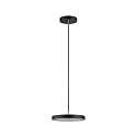 Paulmann SmartHome LED Pendelleuchte HILDOR ZigBee, � 30cm, 20W 2700K 1000lm, dimmbar, App steuerbar, schwarz / chrom