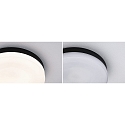 Paulmann LED Deckenleuchte AMALIE, IP20, 230V, 18W 2700K 1000lm, 3-Step-Dim, schwarz