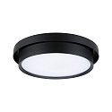 Paulmann LED Deckenleuchte MALIK, 230V, 13,5W, 2700K, 850lm, 3-Step-Dim, IP20, schwarz