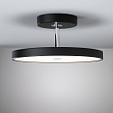 Paulmann ceiling luminaire HILDOR IP20, mat, black dimmable