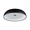 Paulmann LED Deckenleuchte JARON, 40cm, 230V, 30W, 2700K, 1900lm, 3-Step-Dim, IP20, schwarz