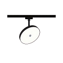LED 1-Phasen Strahler HILDOR URail, 230V, 15W, 4000K, 850lm, 3-Step-Dim, IP20, schwarz matt