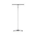 LED 1-Phasen Pendelleuchte HILDOR URail, 230V, 15W, 3000K, 850lm, 3-Step-Dim, IP20, chrom matt