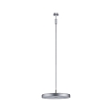 Paulmann 1-phase pendant luminaire HILDOR URail IP20, chrome matt dimmable