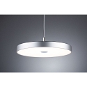 LED 1-Phasen Pendelleuchte HILDOR URail, 230V, 15W, 4000K, 850lm, 3-Step-Dim, IP20, chrom matt