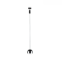 Paulmann LED Pendelleuchte URail CAPSULE II 6W, 4000K, dimmbar, schwarz matt, chrom