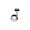 Paulmann LED Spot URail CAPSULE II, 6W, 2700K, dimmbar, schwarz matt/chrom