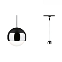 Paulmann LED Pendelleuchte URail CAPSULE II 6W, 2700K, dimmbar, schwarz matt/chrom