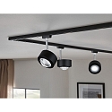 Paulmann LED Spot URail ALDAN, 9W, 4000K, dimmbar, schwarz matt, schwarz