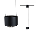 Paulmann LED Pendelleuchte URail ALDAN, 13W, 4000K, dimmbar, schwarz matt, schwarz