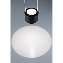 Paulmann LED Pendelleuchte URail ALDAN, 13W, 4000K, dimmbar, schwarz matt, schwarz