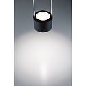 Paulmann LED Pendelleuchte URail ALDAN, 13W, 4000K, dimmbar, schwarz matt, schwarz