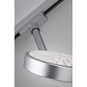 Paulmann spot URAIL DISCUS LED, chrome, chrome matt dimmable