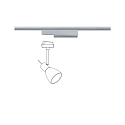 Paulmann URail ZigBee Schienen-Spot-Adapter On/Off/Dimm, 230V, 0-50W, Chrom matt
