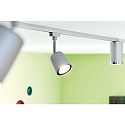 Paulmann spot URAIL COVER with feed-in option, set of 4 GU10, chrome, chrome matt dimmable