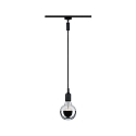Paulmann URail Universal-Pendeladapter, 230V, max. 50W, Metall / Kunststoff, Schwarz matt