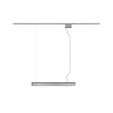Paulmann 1-Phasen Pendelleiste URAIL BARRE, 6-flammig, 230V, 6x GU10 max. 10W, Chrom matt