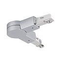 URail Gelenk-Verbinder, 230V, max. 1000W, Metall, Chrom matt