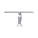 track spot URAIL APOL II with jointed arm, adjustable E27, chrome