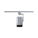 URail Einzel-Spot ASTHENE, 230V, E27 max. 50W, Metall / Kunststoff, Chrom matt