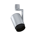 URail Einzel-Spot ASTHENE, 230V, E27 max. 50W, Metall / Kunststoff, Chrom matt