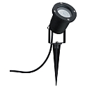 Paulmann LED Outdoor Spie�strahler GARDEN SPOTLIGHT, 230V, GU10, 3,5W, 3000K, 230lm, IP65, schwarz