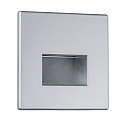 Paulmann LED Wandeinbauleuchte EDGE QUADRO, 1.2W 2700K 100lm, Chrom matt