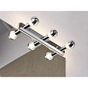 Paulmann Spiegelleuchte MIRROR REGULA Lichtleiste, 230V, 3x E14 max. 40W, Chrom